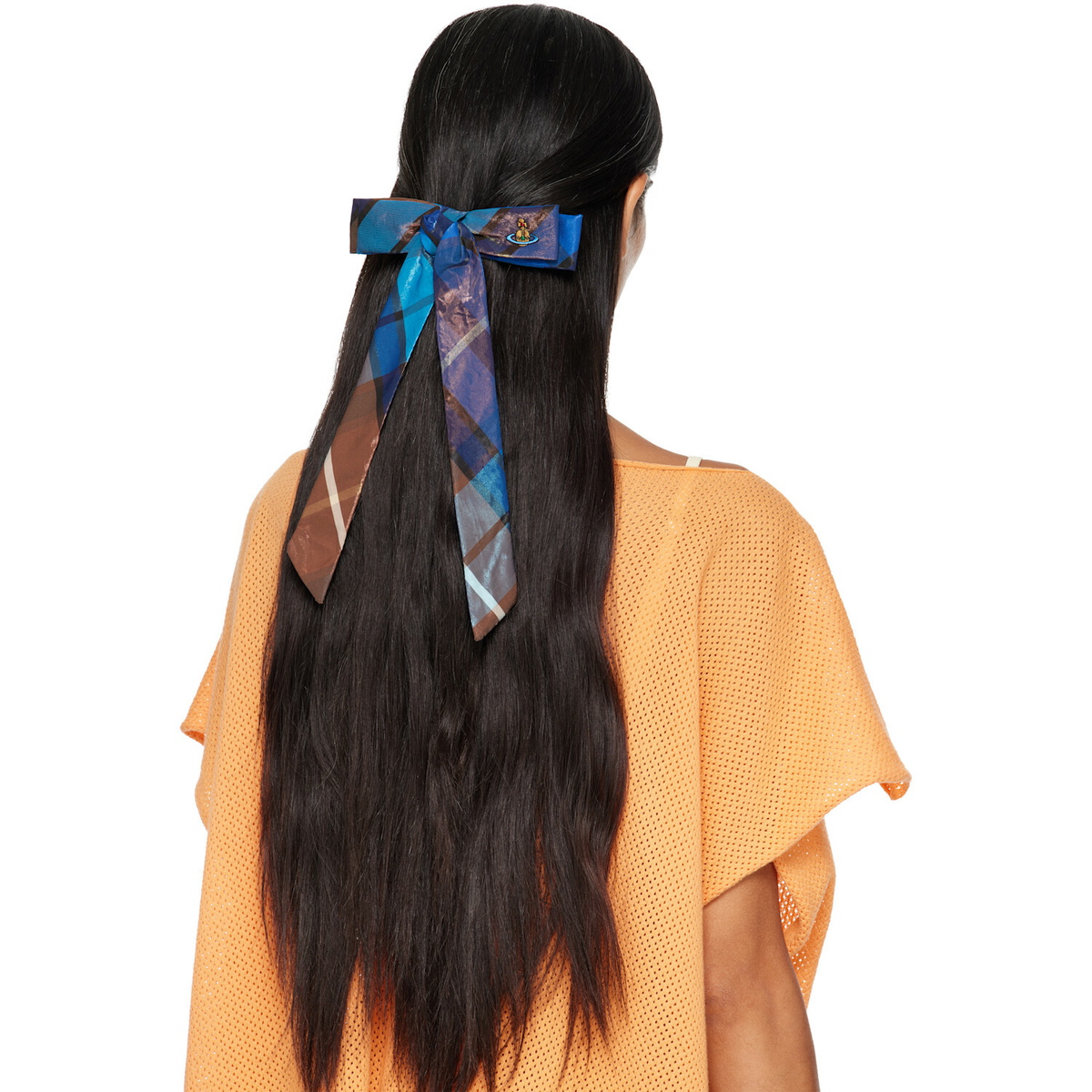 Vivienne Westwood Blue Flyes Hair Clip