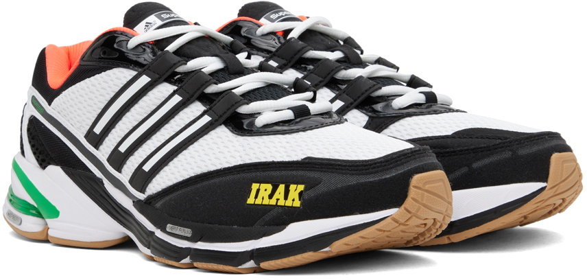 adidas Originals Black & White Supernova Cushion 7 Irak Sneakers adidas  Originals