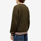 Patta Men's Loves You Cable Knit in Beetle