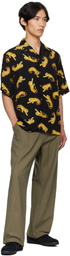 WACKO MARIA Black Tim Lehi Shirt