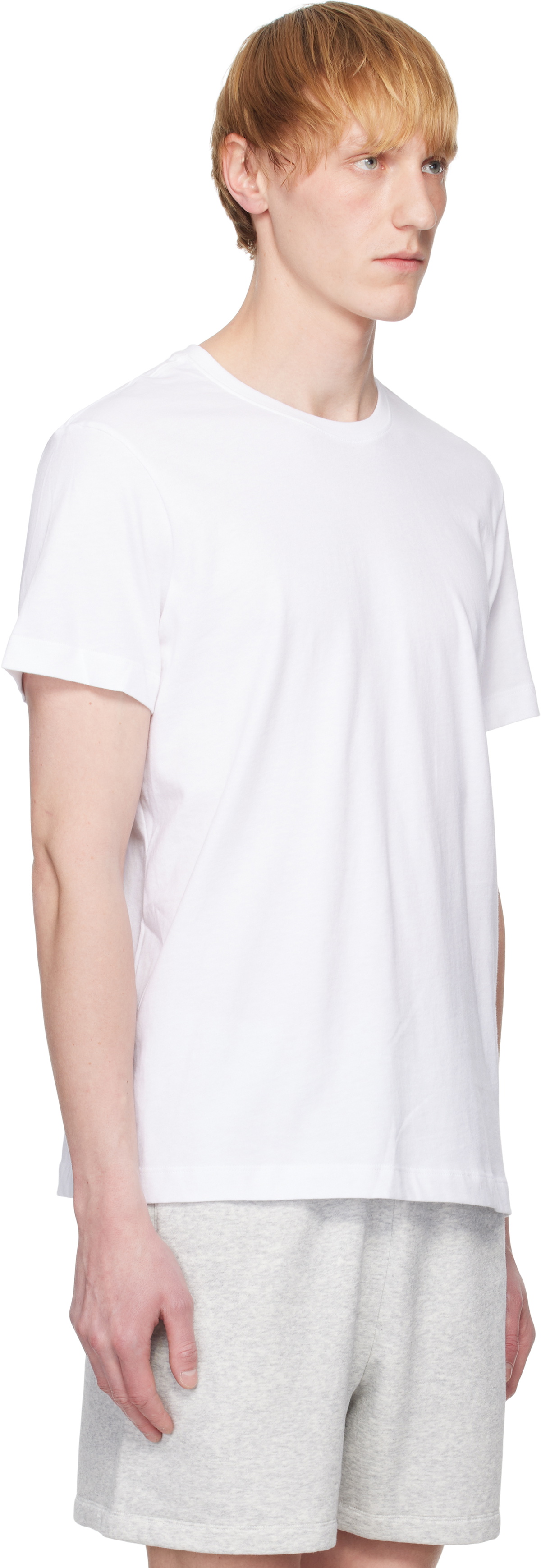 SKIMS White SKIMS Cotton Classic T-shirt