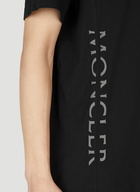 Moncler - Logo Print T-Shirt in Black