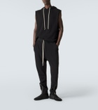 Rick Owens Tecuatl cotton jersey terry sweatpants