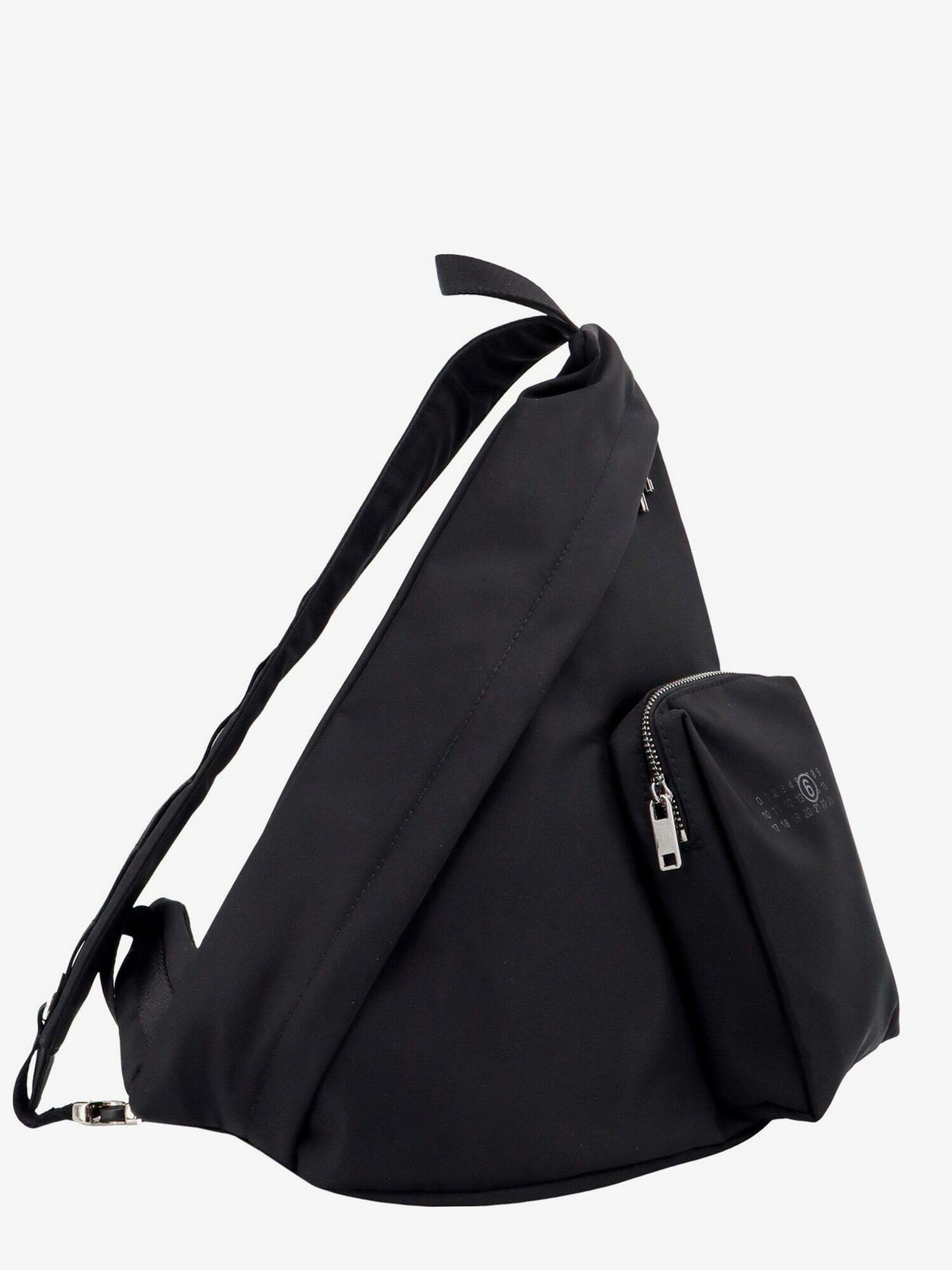 【送料&関税込】MM6 Maison Margiela Shoulder Bag MM6 Maison Margiela Numeric Leather Shoulder Bag | Black