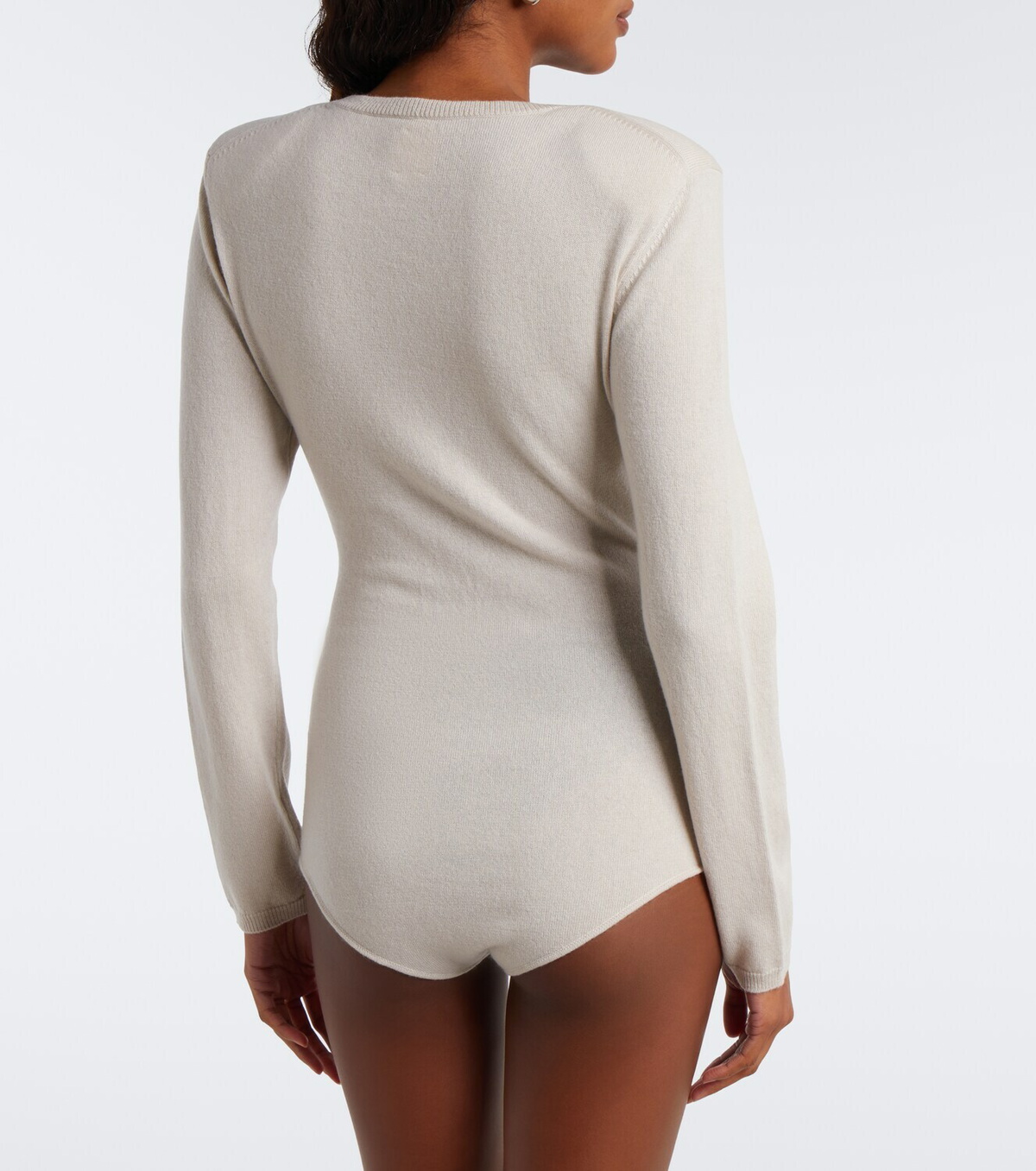 Jardin des Orangers Wool and cashmere bodysuit