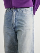 A.PRESSE - No. 37 Wide-Leg Distressed Jeans - Blue