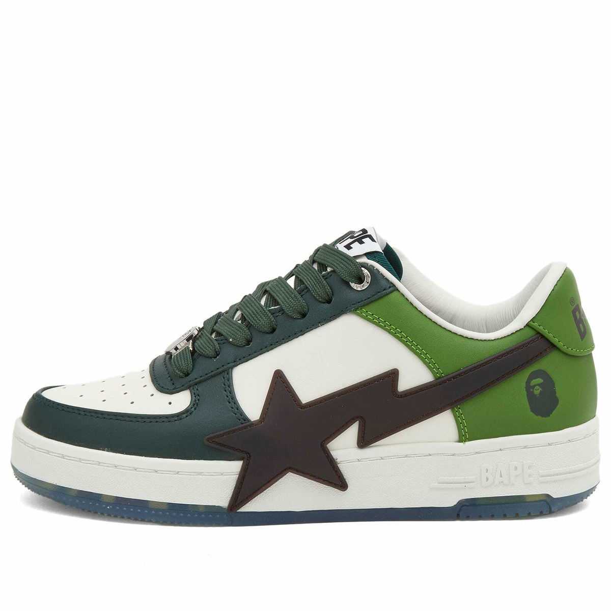 A Bathing Ape Women's Bape Sta OS Sneakers in Green