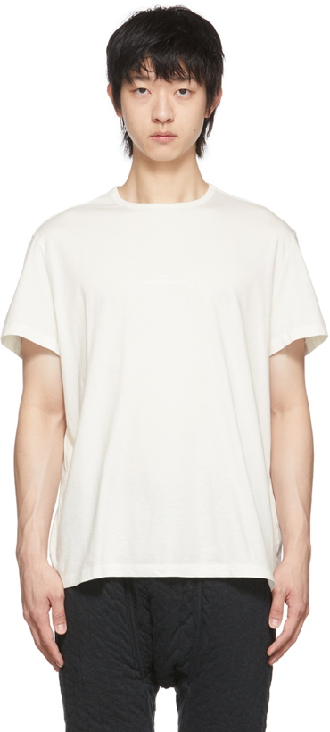 Photo: Maison Margiela Off-White Cotton T-Shirt