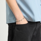 TwoJeys Men's Squadra Bracelet in Silver/Green
