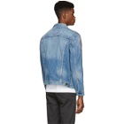 Levis Blue Sportswear Trucker Denim Jacket
