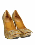 Roger Vivier Womens Pumps in Mustard