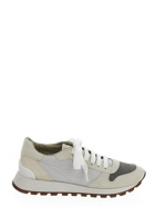 Brunello Cucinelli Shiny Embroidery Low Top Sneakers