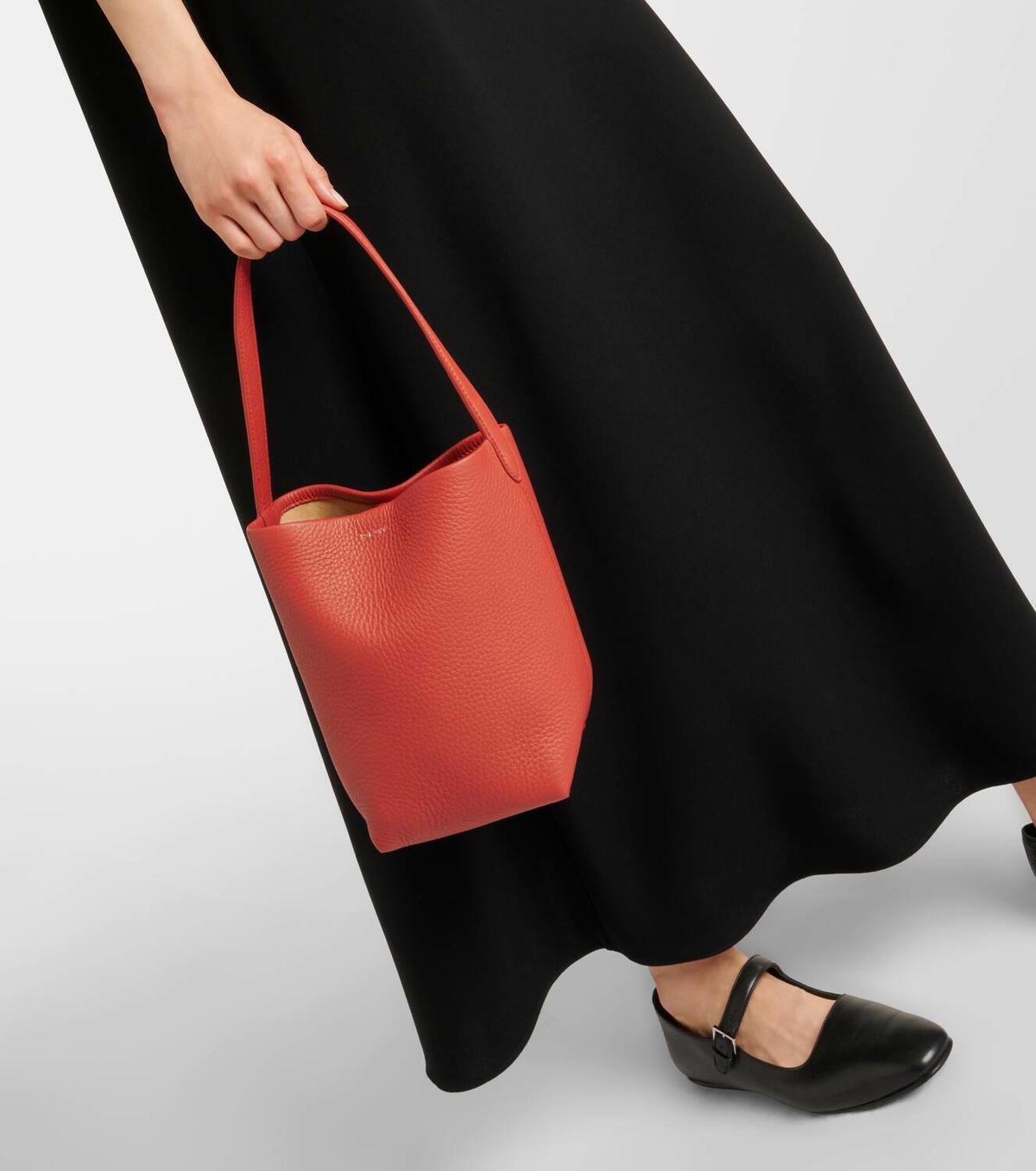 The Row N/S Park Small leather tote bag The Row