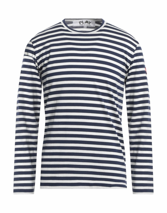 Photo: Comme Des Garçons Play Mens T-shirt in Blue