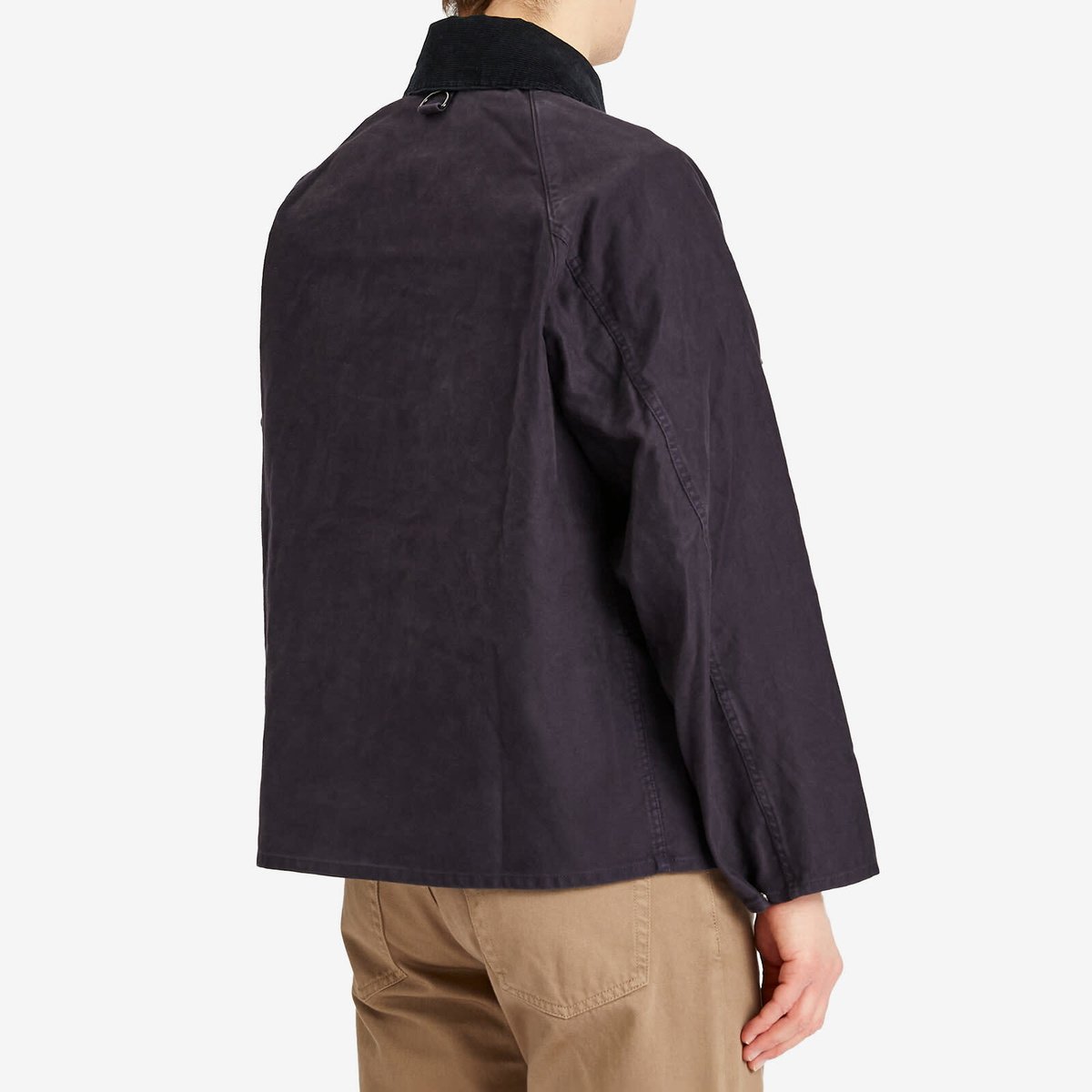 Barbour Men's Heritage+ Modified Dryfly Casual Jacket in Navy Barbour