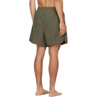 Fear of God ESSENTIALS Khaki Logo Patch Swim Shorts