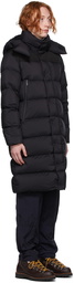 Moncler Black Down Hanss Long Parka