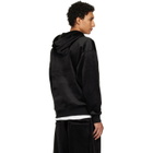 Y-3 Black Velvet Corduroy Hoodie