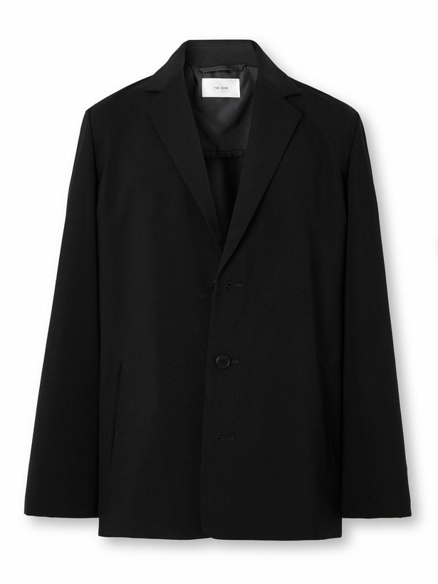 Photo: The Row - Albert Wool Suit Jacket - Black