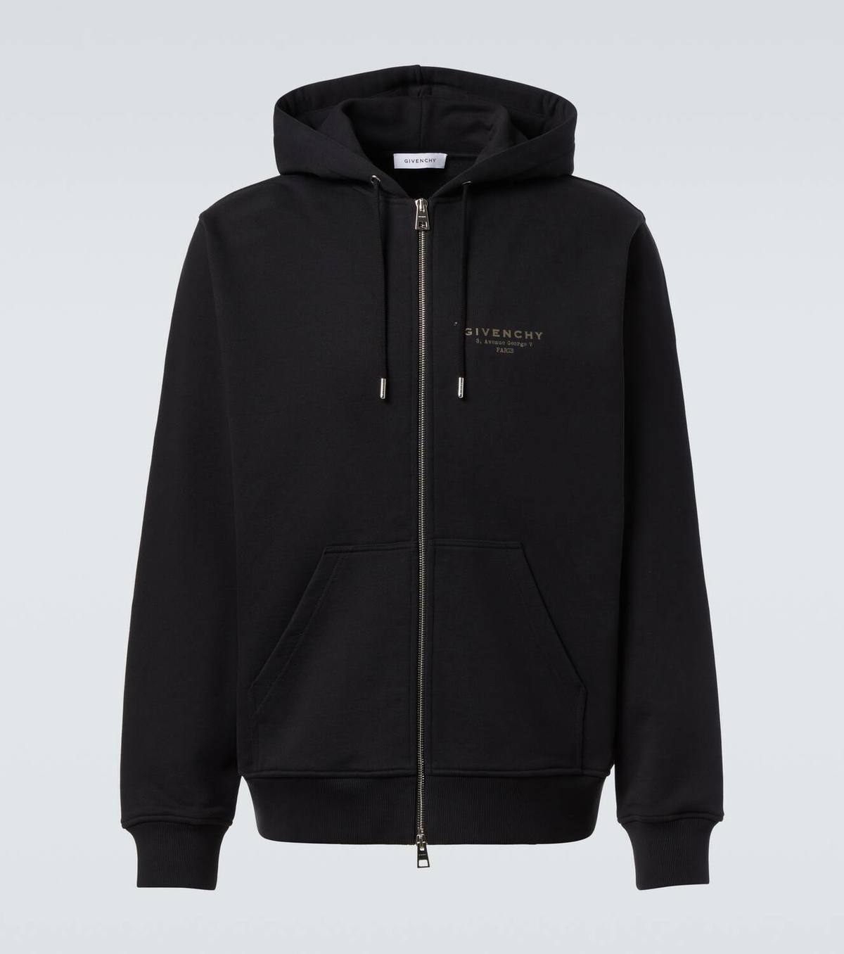 Givenchy Logo cotton jersey hoodie Givenchy