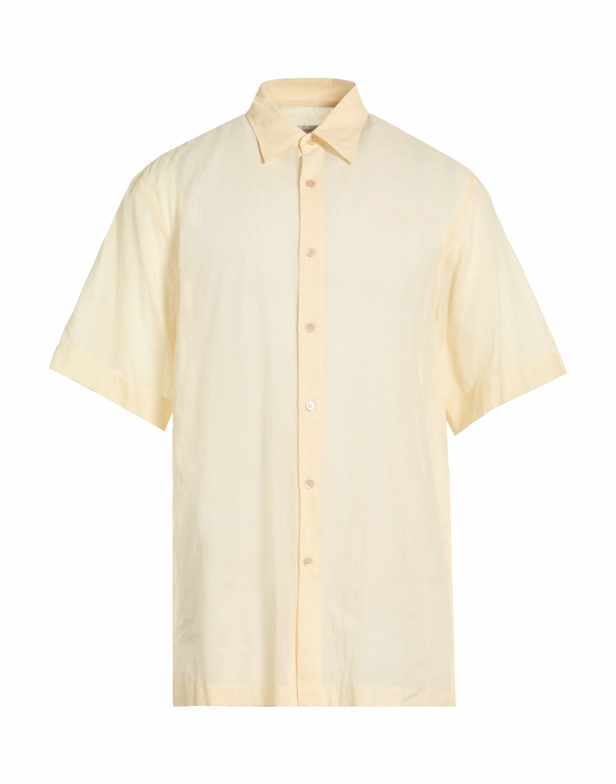 Dries Van Noten Mens Shirt Pastel in Yellow