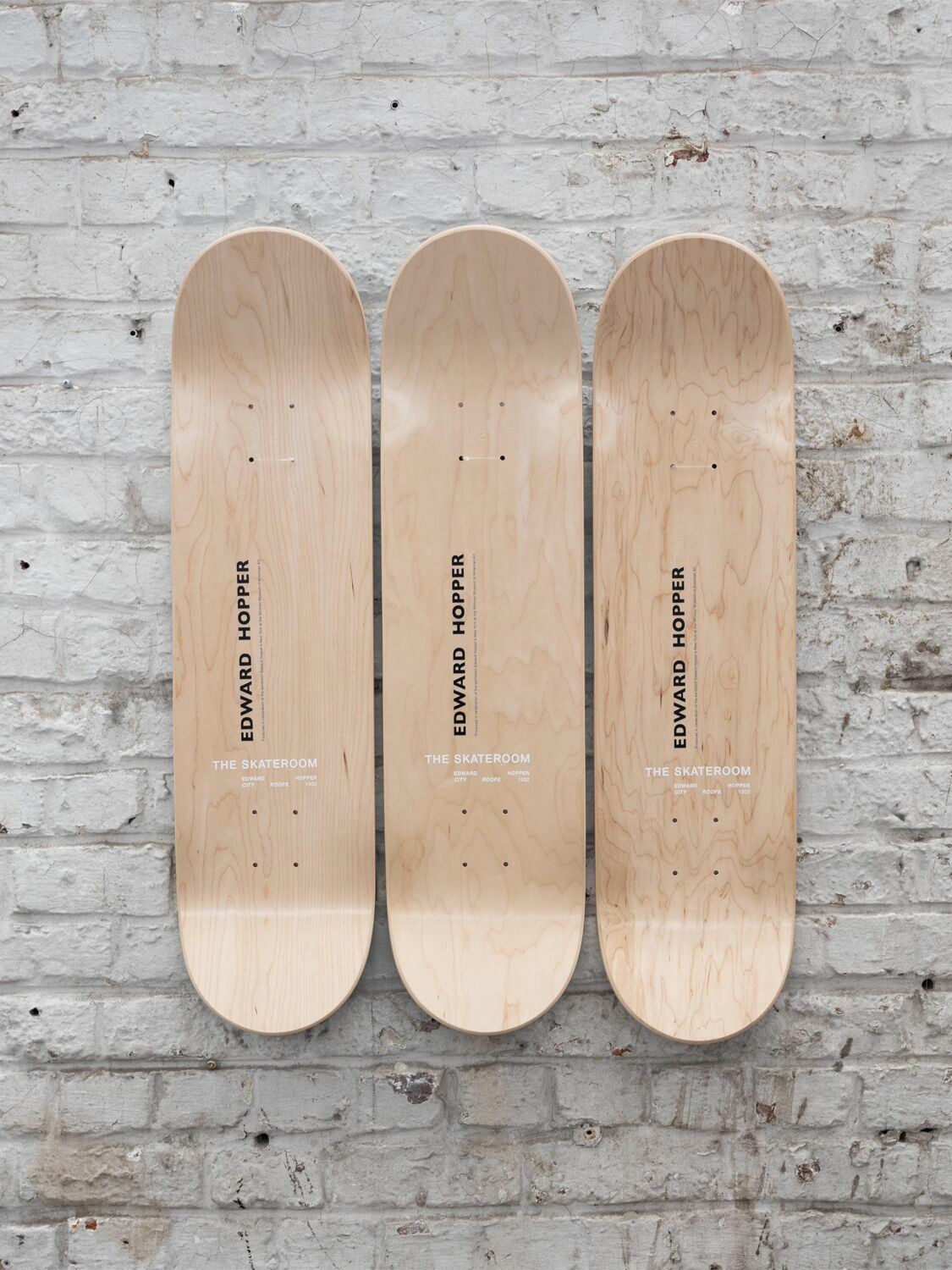 THE SKATEROOM City Roofs Wall Art