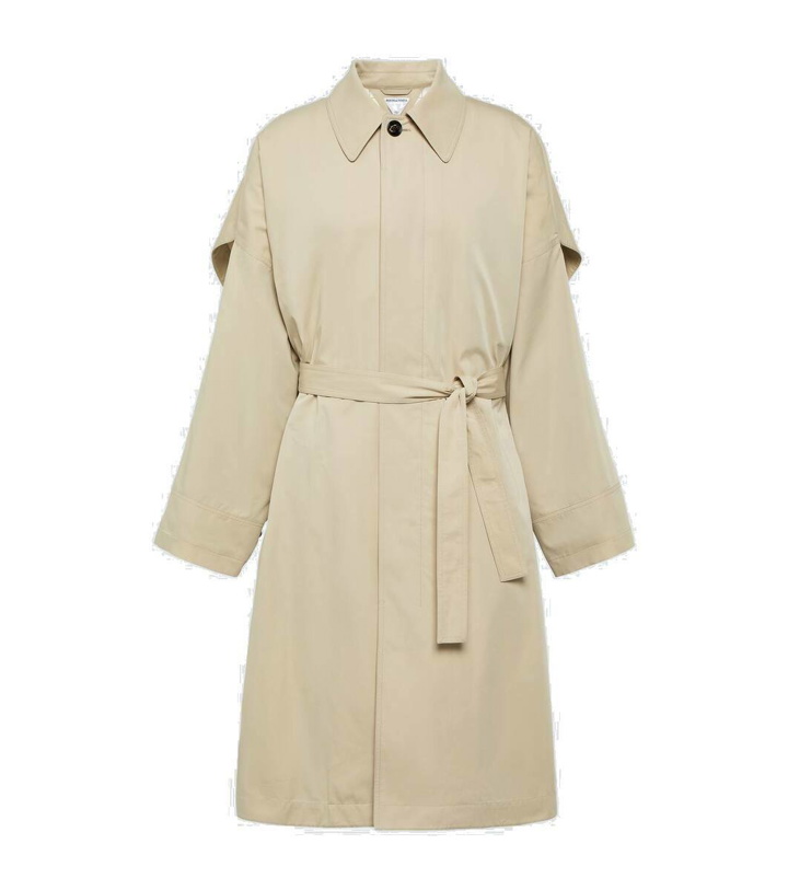 Photo: Bottega Veneta Cotton and silk trench coat