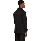 Comme des Garcons Homme Black Laminated Twill Jacket