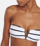 Heidi Klein Long Island bandeau bikini top