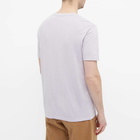 Officine Générale Men's Pigment Dyed Pocket T-Shirt in Violet