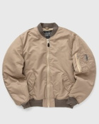 Schott Nyc Macampsrs Jacket Beige Bomber Jackets