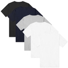 Paul Smith Men's Lounge T-Shirt - 5 Pack in Multi