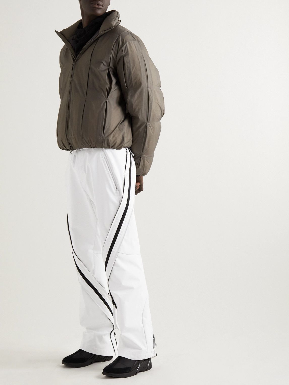 POST ARCHIVE FACTION - 4.0 Center Zip-Trimmed Tech-Nylon Trousers