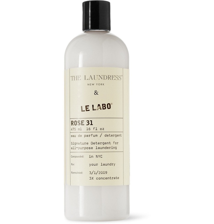 Photo: The Laundress - Le Labo Rose 31 Signature Detergent, 475ml - White