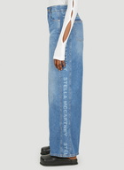 Salt and Pepper Logo Laser Jeans in Denim