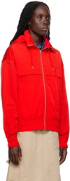 AMI Paris Red Patch Jacket