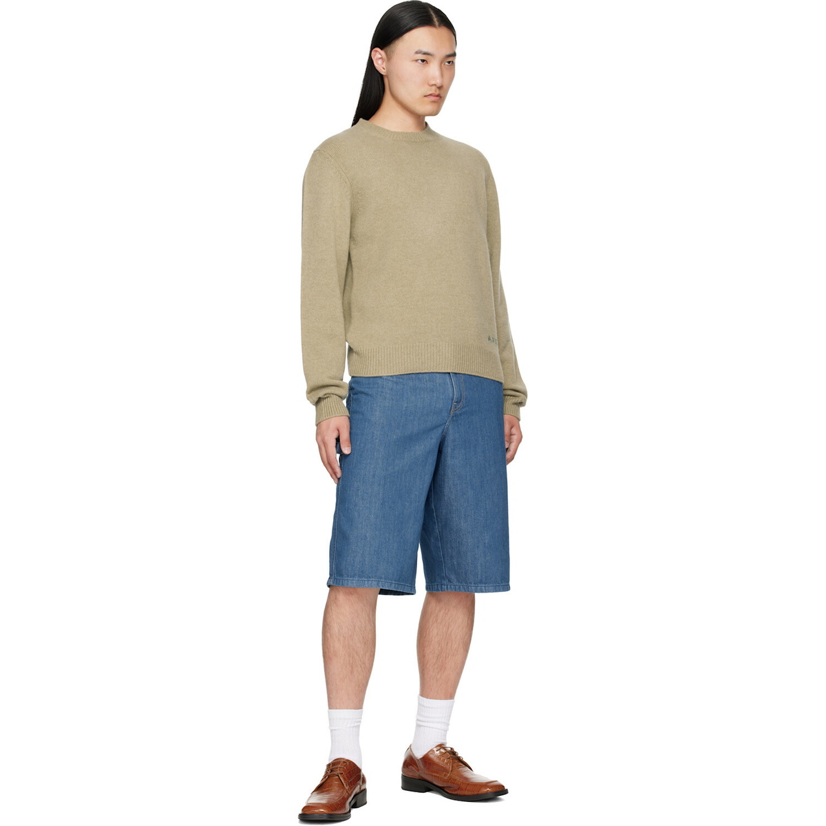 A.P.C. Indigo Westland Denim Shorts