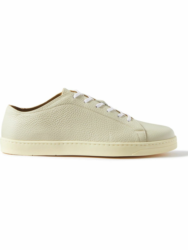 Photo: George Cleverley - Full-Grain Leather Sneakers - Neutrals