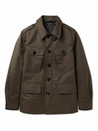 TOM FORD - Cotton-Blend Jacket - Green