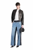 Salvatore Santoro Bomber Jacket In Black Leather