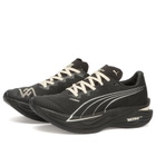 Puma Women's x Represent Deviate Nitro Elite 3 Sneaker in Black/Cream