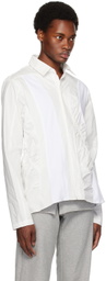 Mainline:RUS/Fr.CA/DE White Office Shirt