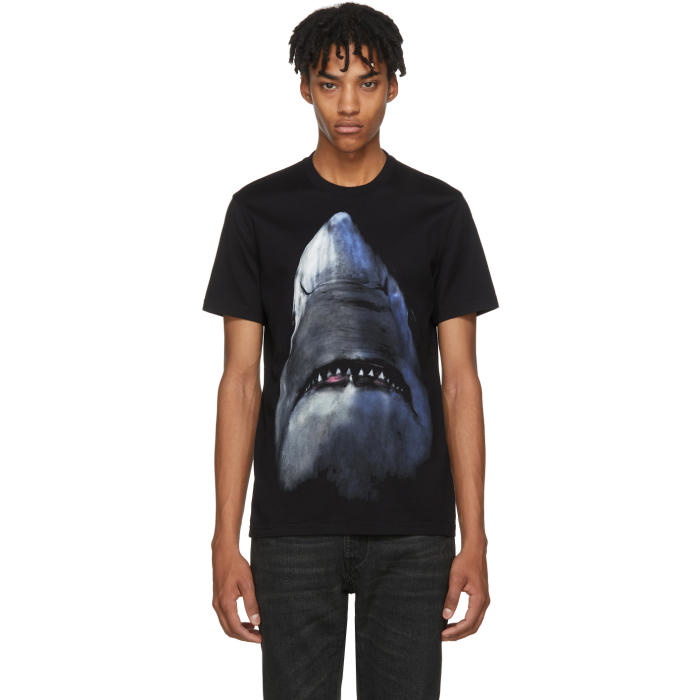 Photo: Givenchy Black Shark T-Shirt 