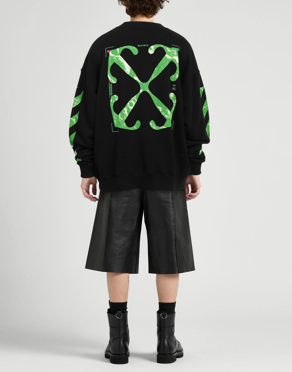 Off-white Mens Sweatshirt in Black
