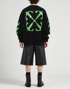 Off-white Mens Sweatshirt in Black