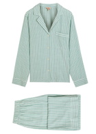Eberjey Nautico Woven Pyjama set Green