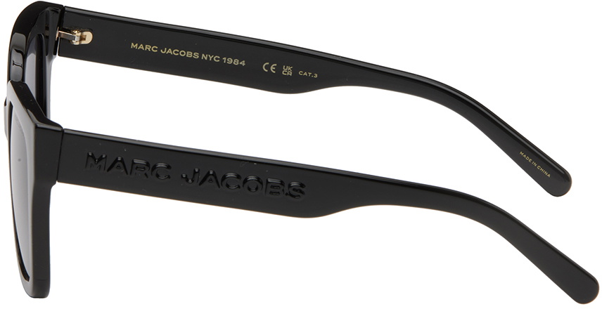 ≪超目玉★12月≫ Marc Jacobs Black Cat-Eye Sunglasses Marc Jacobs 小物