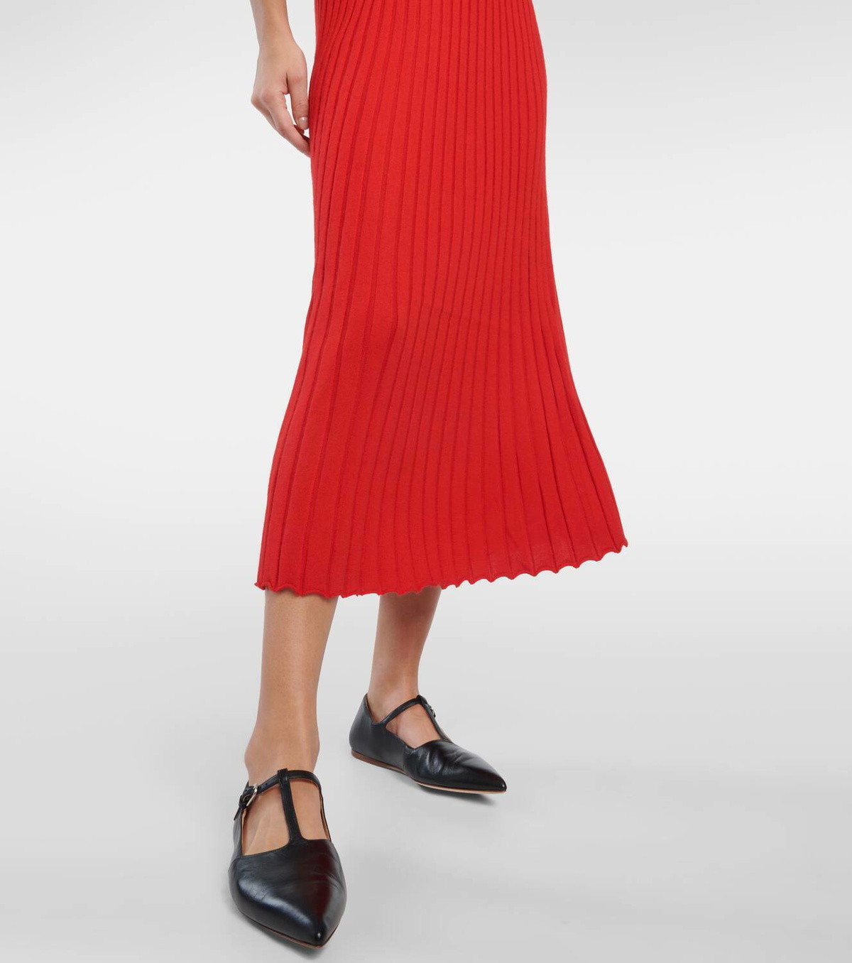 Gabriela Hearst Amor silk and cashmere midi dress Gabriela Hearst