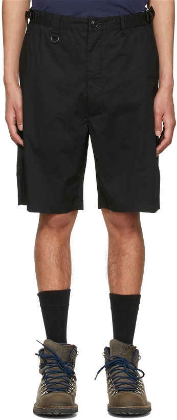 Photo: Izzue Black Cotton Shorts