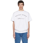 Raf Simons White Tour Regular Fit T-Shirt